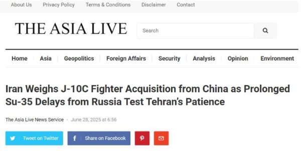 恩卓中盈 伊朗想通了？防长回国后传出消息，或购入歼-10C，引进地下生产线